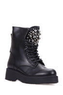 Beaded Detailed Women's Boots | Derimod Beaded Detailed Women's Boots | Derimod