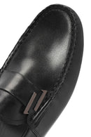 Erkek Siyah Deri Casual Loafer | Derimod Erkek Siyah Deri Casual Loafer | Derimod