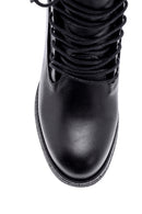 Women's Heeled Boots with Lace Detail | Derimod Women's Heeled Boots with Lace Detail | Derimod