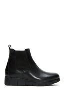 Women's Leather Wedge Heel Boots | Derimod Women's Leather Wedge Heel Boots | Derimod
