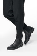 Geox Erkek Siyah Terence Deri Chelsea Bot | Derimod Geox Erkek Siyah Terence Deri Chelsea Bot | Derimod