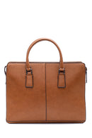 Men's Tan Long Strap Briefcase | Derimod Men's Tan Long Strap Briefcase | Derimod
