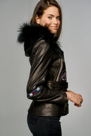 Layla Kadın Deri Ceket | Derimod Layla Kadın Deri Ceket | Derimod