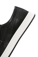 Men's Black Lace-up Leather Casual Shoes | Derimod Men's Black Lace-up Leather Casual Shoes | Derimod