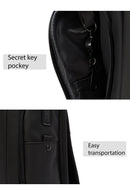 D-Pack Unisex Black Technological Fabric Backpack | Derimod D-Pack Unisex Black Technological Fabric Backpack | Derimod