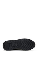 Erkek Antrasit Süet Deri Detaylı Sneaker | Derimod Erkek Antrasit Süet Deri Detaylı Sneaker | Derimod