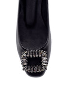 Kadın Deri Taşlı Babet | Derimod Kadın Deri Taşlı Babet | Derimod