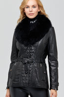 Sanremo Kadın Deri Ceket | Derimod Sanremo Kadın Deri Ceket | Derimod