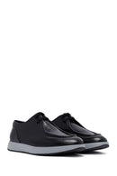 Men's Black Lace Up Leather Casual Shoes | Derimod Men's Black Lace Up Leather Casual Shoes | Derimod