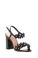 Flower Detailed Women's Sandals | Derimod Flower Detailed Women's Sandals | Derimod