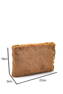 Plush Portfolio with Women's Accessories | Derimod Plush Portfolio with Women's Accessories | Derimod