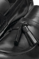 Geox Kadın Siyah Serilda Deri Maskülen Loafer | Derimod Geox Kadın Siyah Serilda Deri Maskülen Loafer | Derimod