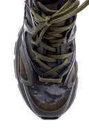 Men's Suede Detailed Leather Sneaker | Derimod Men's Suede Detailed Leather Sneaker | Derimod