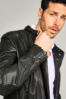 Kıdd Erkek Deri Ceket | Derimod Kıdd Erkek Deri Ceket | Derimod