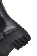 Women's Black Thick Soled Chelsea Boots | Derimod Women's Black Thick Soled Chelsea Boots | Derimod