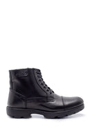 Men's Leather Zipper Detailed Boots | Derimod Men's Leather Zipper Detailed Boots | Derimod