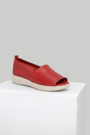 Dolgu Topuklu Kadın Deri Ayakkabı | Derimod Dolgu Topuklu Kadın Deri Ayakkabı | Derimod