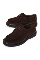 Male Brown Lace-up Suede Casual Shoes | Derimod Male Brown Lace-up Suede Casual Shoes | Derimod