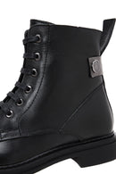 Women's Black Leather Boots | Derimod Women's Black Leather Boots | Derimod
