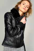 Maya Kadın Deri Ceket | Derimod Maya Kadın Deri Ceket | Derimod