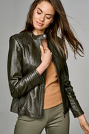 Janet Kadın Deri Ceket | Derimod Janet Kadın Deri Ceket | Derimod