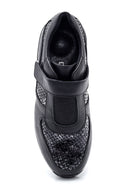 Kadın Deri Yılan Desenli Ayakkabı | Derimod Kadın Deri Yılan Desenli Ayakkabı | Derimod