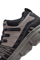 Skechers Men Beige Summits Lace-Up Thick-Soled Outdoor Boot | Derimod Skechers Men Beige Summits Lace-Up Thick-Soled Outdoor Boot | Derimod