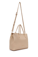 Women's Beige Long Strap Shoulder Bag | Derimod Women's Beige Long Strap Shoulder Bag | Derimod