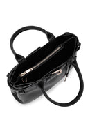 Kadın Siyah Uzun Askılı Kol Çantası | Derimod Kadın Siyah Uzun Askılı Kol Çantası | Derimod