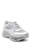 Kadın Şeffaf Tabanlı Sneaker | Derimod Kadın Şeffaf Tabanlı Sneaker | Derimod