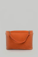 Orange Women's Leather Shoulder Bag | Derimod Orange Women's Leather Shoulder Bag | Derimod