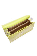 Kadın Yeşil Uzun Askılı Zincir Detaylı Mini Kol Çantası | Derimod Kadın Yeşil Uzun Askılı Zincir Detaylı Mini Kol Çantası | Derimod