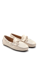 Women's Leather Bow Detailed Loafer | Derimod Women's Leather Bow Detailed Loafer | Derimod