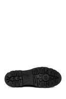 Kadın Siyah Deri Maskülen Loafer | Derimod Kadın Siyah Deri Maskülen Loafer | Derimod