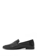 Women's Black Leather Classic Loafer | Derimod Women's Black Leather Classic Loafer | Derimod