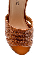 Women's Wedge Heeled Slippers | Derimod Women's Wedge Heeled Slippers | Derimod