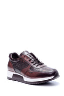 Erkek Kroko Detaylı Sneaker | Derimod Erkek Kroko Detaylı Sneaker | Derimod