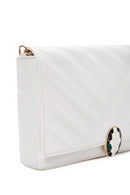 Women's White Long Strap Shoulder Bag | Derimod Women's White Long Strap Shoulder Bag | Derimod