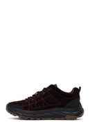 Male Brown Lace-up Thick-soled Suede Leather Sneaker | Derimod Male Brown Lace-up Thick-soled Suede Leather Sneaker | Derimod