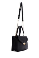 Women's Black Long Strap Shoulder Bag | Derimod Women's Black Long Strap Shoulder Bag | Derimod
