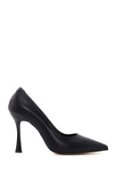 Women's Black Leather Stiletto | Derimod Women's Black Leather Stiletto | Derimod
