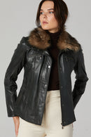 Kadın Deri Mont | Derimod Kadın Deri Mont | Derimod