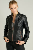 Lolita Kadın Deri Ceket | Derimod Lolita Kadın Deri Ceket | Derimod