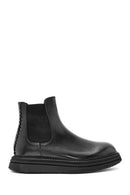 Men's Black Leather Chelsea Boots | Derimod Men's Black Leather Chelsea Boots | Derimod