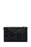Women's Black Quilted Portfolio Bag | Derimod Women's Black Quilted Portfolio Bag | Derimod