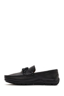 Erkek Siyah Püsküllü Deri Loafer | Derimod Erkek Siyah Püsküllü Deri Loafer | Derimod