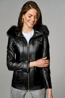 Dorothy Kadın Deri Ceket | Derimod Dorothy Kadın Deri Ceket | Derimod