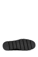 Kadın Siyah Toka Detaylı Deri Comfort Loafer | Derimod Kadın Siyah Toka Detaylı Deri Comfort Loafer | Derimod