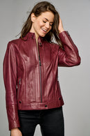 Irma Kadın Deri Ceket | Derimod Irma Kadın Deri Ceket | Derimod