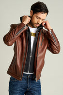 Lebron Erkek Deri Ceket | Derimod Lebron Erkek Deri Ceket | Derimod